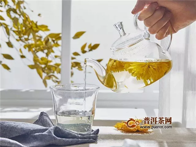 柠檬菊花茶的功效，适用于上火症状！