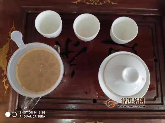 2014年中茶普洱玉润紫天熟茶试用评测报告