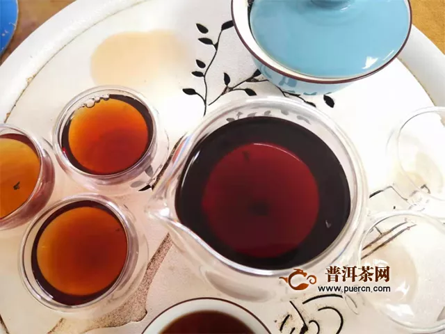 2014年中茶普洱玉润紫天熟茶试用报告