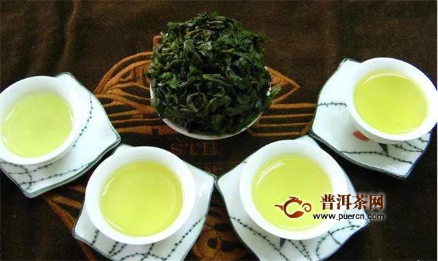 乌龙茶、红茶和绿茶的发酵程度的区别