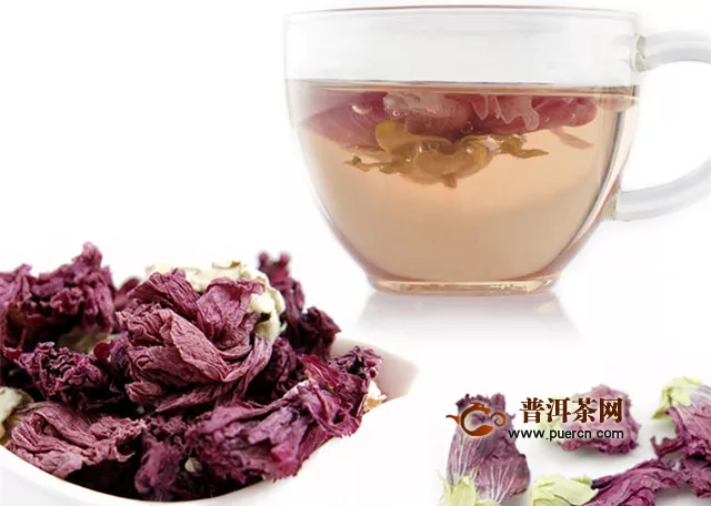 紫罗兰花茶的泡法