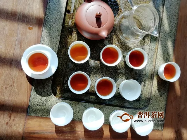2019年泉海茶石糯香家庭装熟茶240克试用评测报告（二）