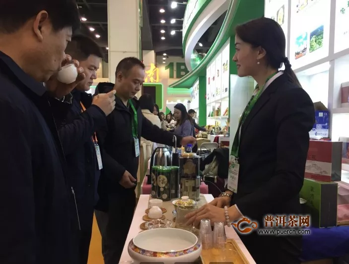 蒙顶皇茶参展第二十届中国绿色食品博览会 暨第十三届中国国际有机食品博览会