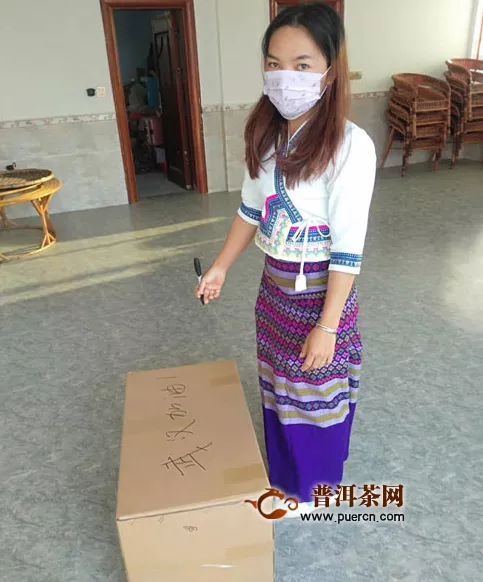普洱市澜沧县芒景村村民捐赠茶叶支持湖北共抗疫情