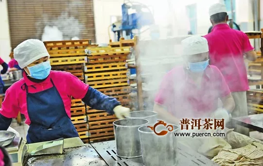 勐海茶厂恢复生产