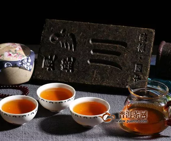 安化黑茶茯砖茶怎么拆