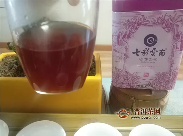 2019年七彩云南名門普洱(玫瑰花)：香氣逼人，更適合女性朋友的好茶