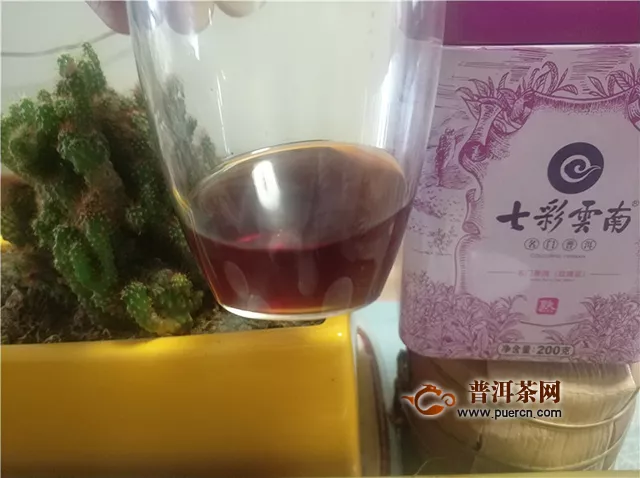 2019年七彩云南名門普洱(玫瑰花)：香氣逼人，更適合女性朋友的好茶