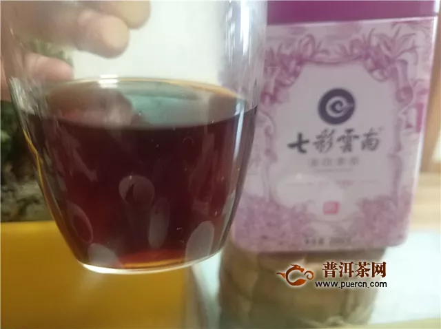 2019年七彩云南名門普洱(玫瑰花)：香氣逼人，更適合女性朋友的好茶