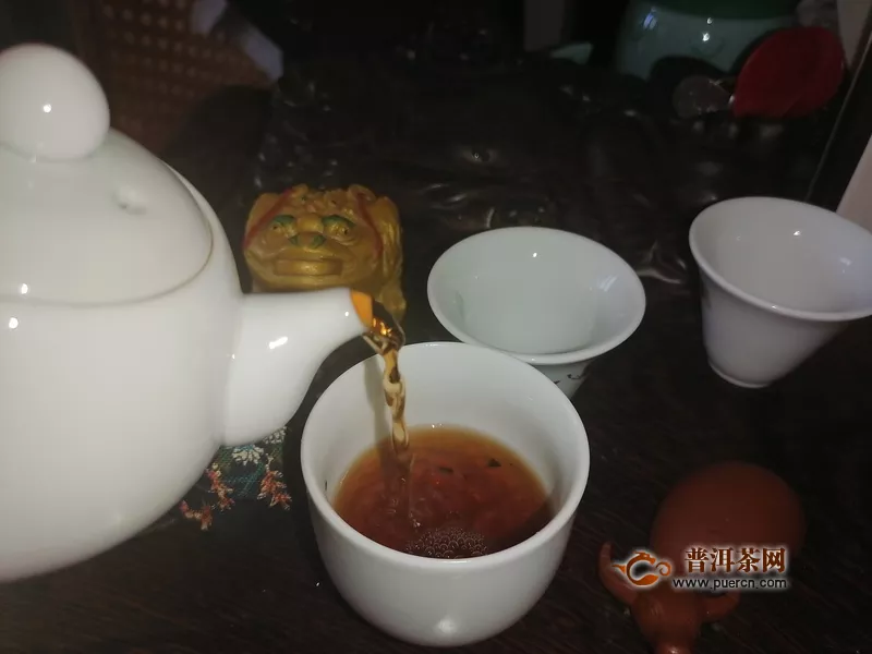 暖心龙园号熟茶：2019年龙园号龙园印象