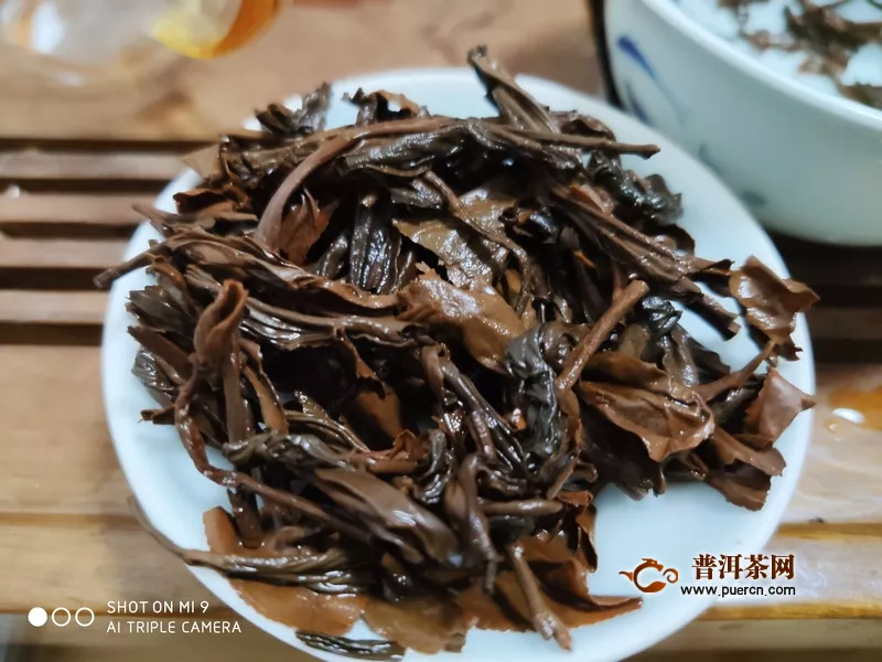 茶湯濃郁醇厚：2019年蒲門茶業(yè)四大名旦·丹青引