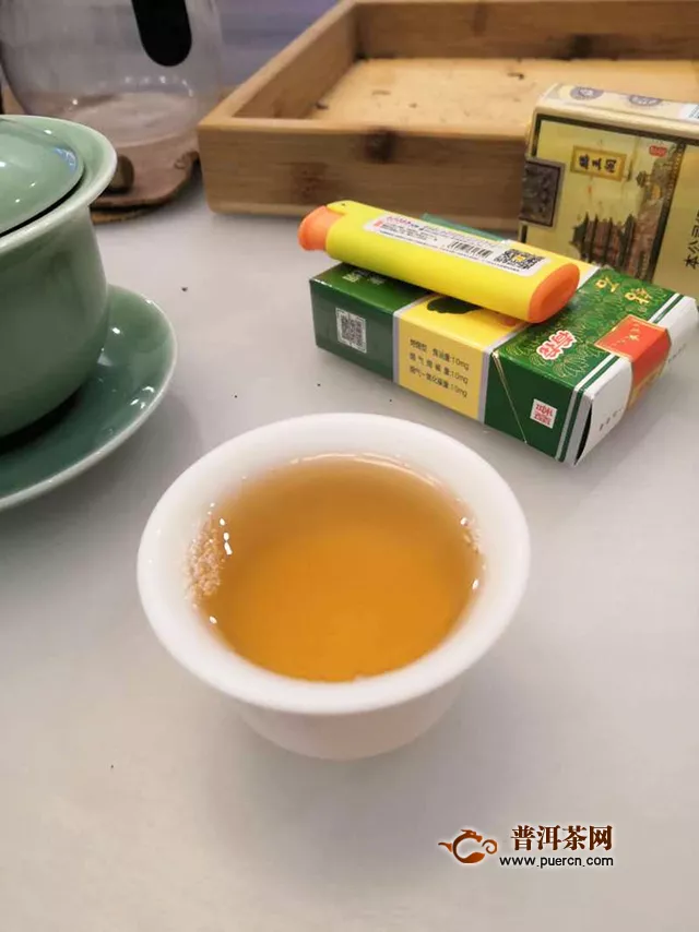 2019年兴海茶业 乌金号 生茶：柔、厚、烟香---别具风格的乌金号