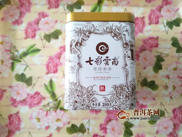 2019年七彩云南名门普洱熟茶：味道已经很好了