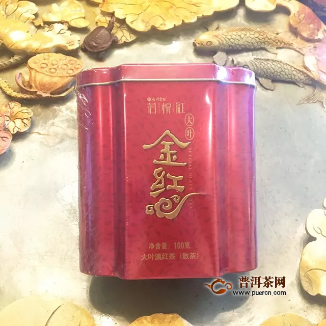 2019年七彩云南茗悦红大叶滇红茶：芽叶柔软有弹性，选料是上乘