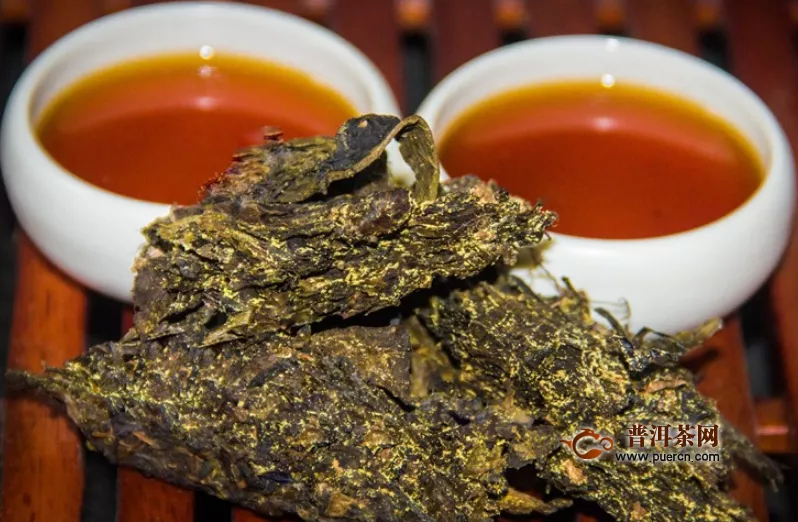 安化黑茶茯砖茶的功效