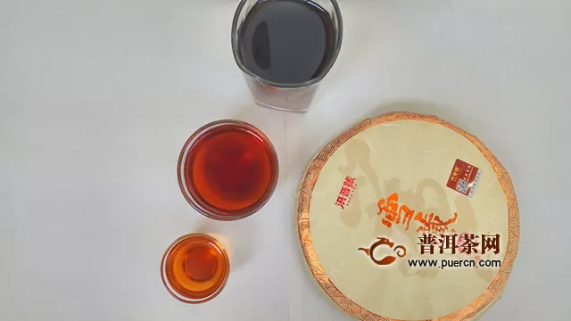 醇厚糯滑，优雅若雪藏梅：2019年洪普号雪藏熟茶