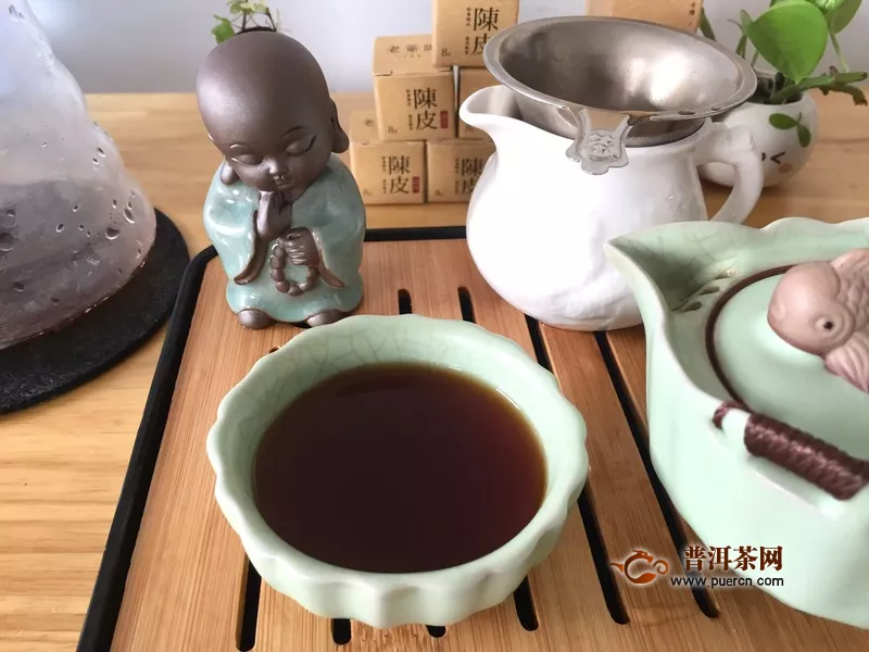 “乘风破浪任逍遥”：2018年老爷说不将就 陈皮龙珠单条熟茶品鉴